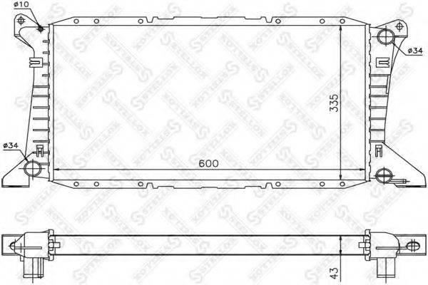 Теплообменник 10-25783-SX STELLOX