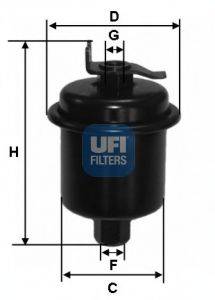 Фильтр топливный 31.621.00 UFI