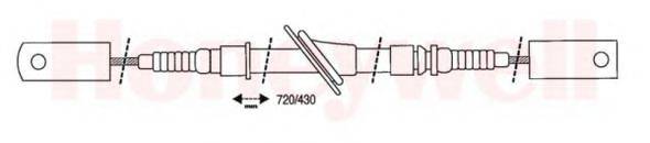 Трос GCH1737 TRW