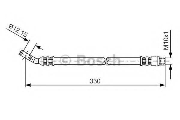 Тормозной шланг 6T48058 LPR