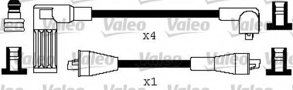 Комплект проводов зажигания 346500 VALEO