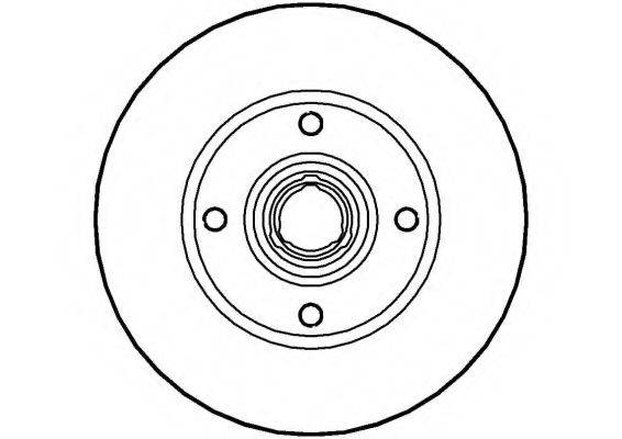 Тормозной диск NBD065 NATIONAL