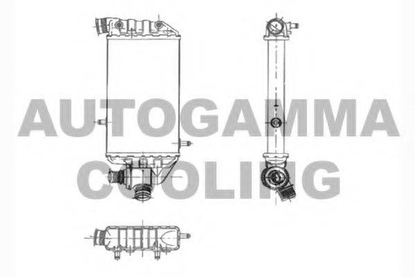 Теплообменник 104360 AUTOGAMMA