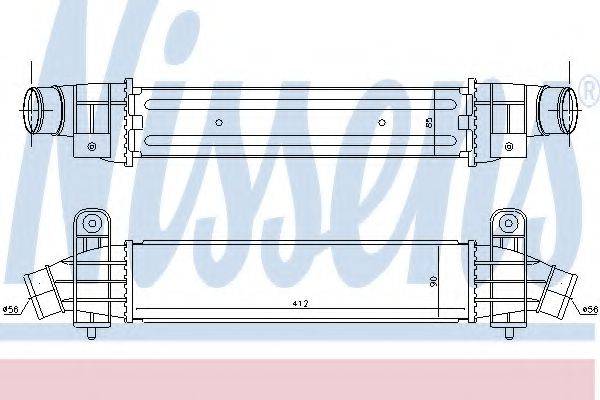 Интеркулер 96702 NISSENS