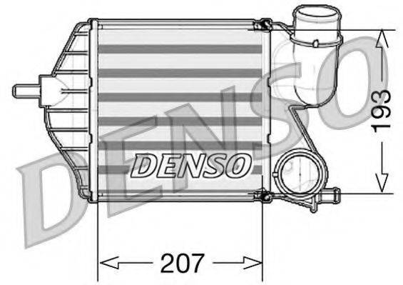 Интеркулер DIT09102 DENSO