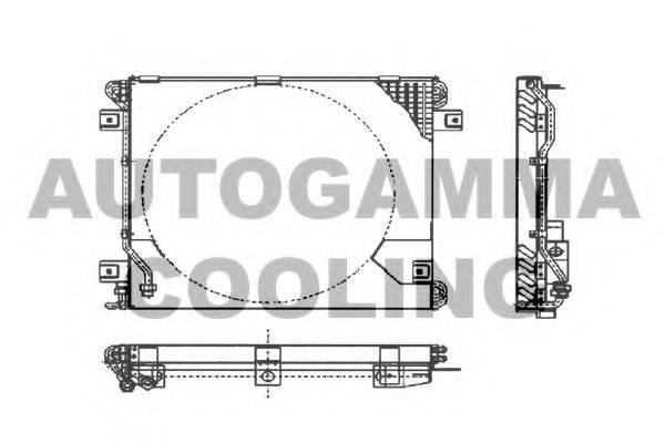 Конденсатор 102608 AUTOGAMMA