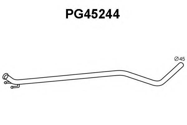 Труба выхлопного газа PG45244 VENEPORTE