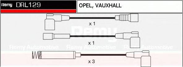 DRL129 REMY Комплект проводов зажигания DRL129 REMY