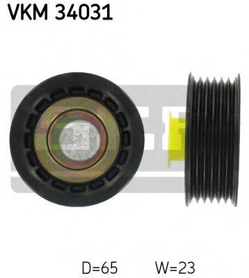 Паразитный / ведущий ролик, поликлиновой ремень VKM 34031 SKF