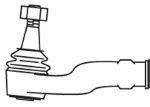 Наконечник поперечной рулевой тяги 4165 FRAP