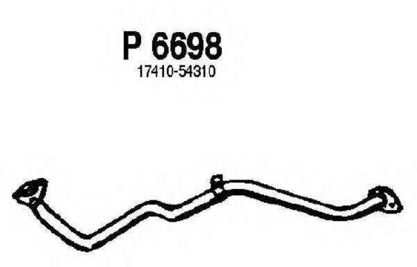 P6698 FENNO Труба выхлопного газа