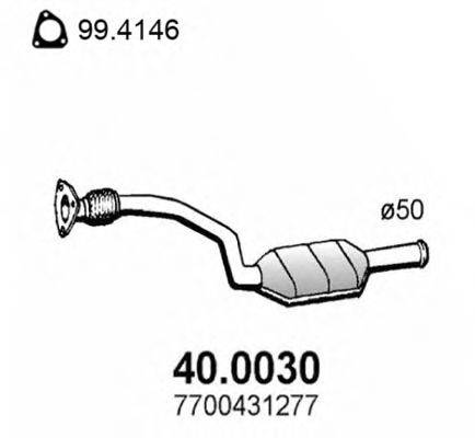 Катализатор 40.0030 ASSO