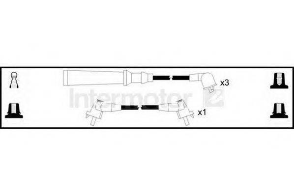 Комплект проводов зажигания 76150 STANDARD