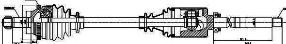 Приводной вал 210012 GSP