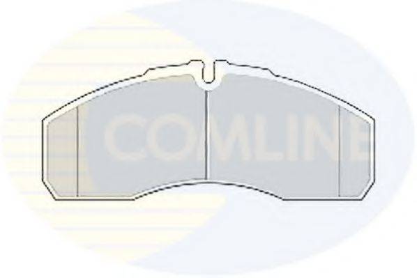 Комплект тормозных колодок, дисковый тормоз CBP01173 COMLINE