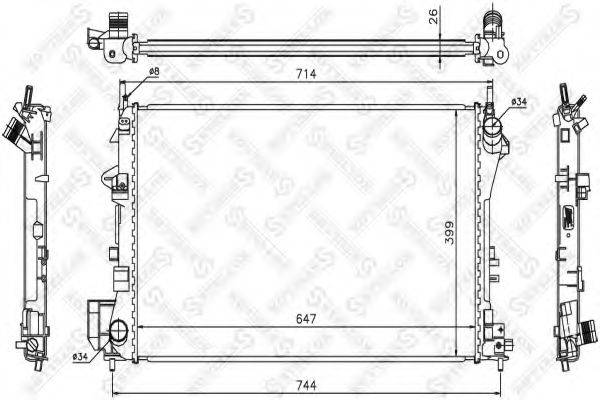 Теплообменник 10-26002-SX STELLOX