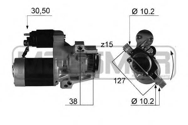 Стартер 220340 MESSMER