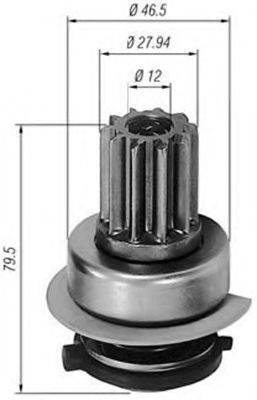 Рисунок 940113020291 MAGNETI MARELLI