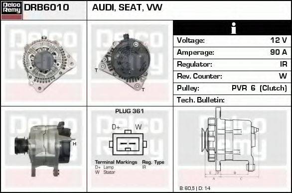 Генератор DRB6010 REMY