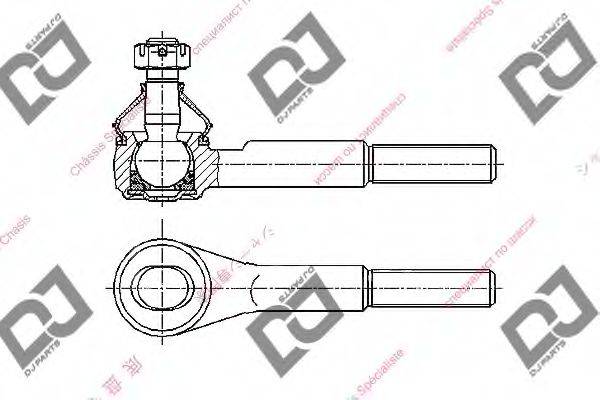 Наконечник поперечной рулевой тяги DE1446 DJ PARTS