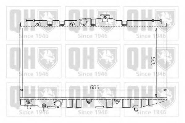 Теплообменник QER1383 QUINTON HAZELL