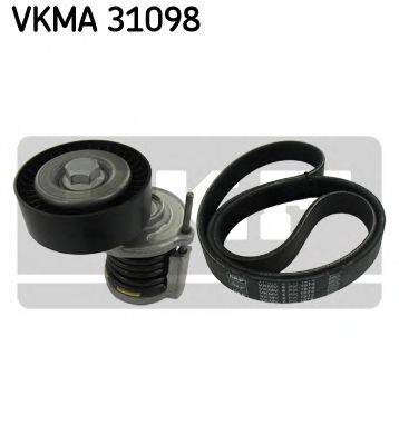 Поликлиновой ременный комплект VKMA 31098 SKF