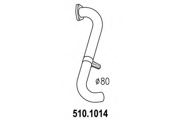 Трубка 510.1014 ASSO