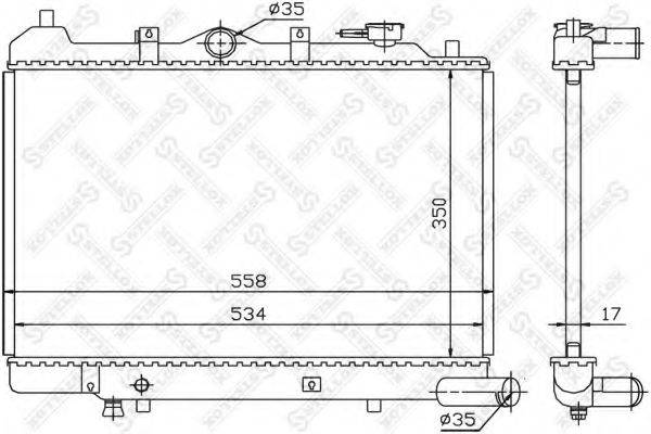 Теплообменник 10-25843-SX STELLOX