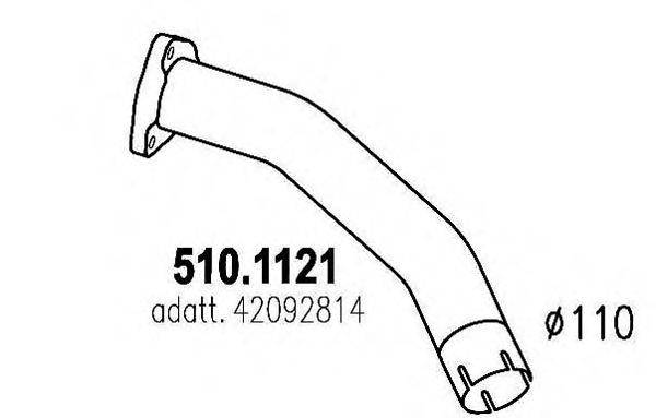 Трубка 510.1121 ASSO