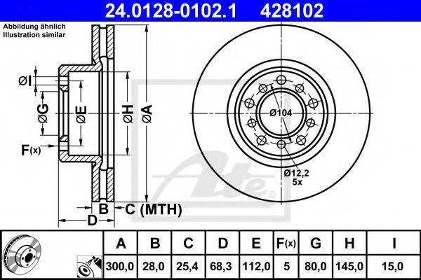 Тормозной диск 23-0520 METELLI