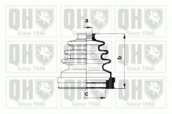 Комплект пыльника QJB987 QUINTON HAZELL