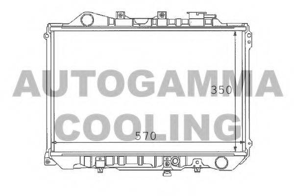 Теплообменник 100493 AUTOGAMMA