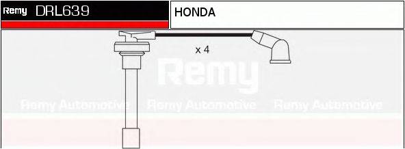 Комплект проводов зажигания DRL639 REMY