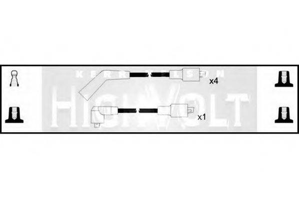 Комплект проводов зажигания OEF394 STANDARD