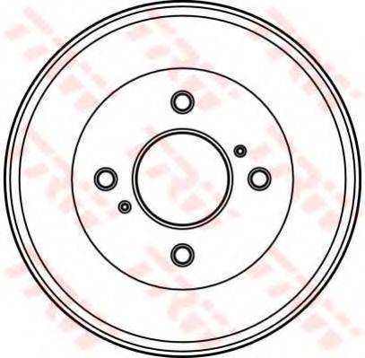 Тормозной барабан DB4047 TRW