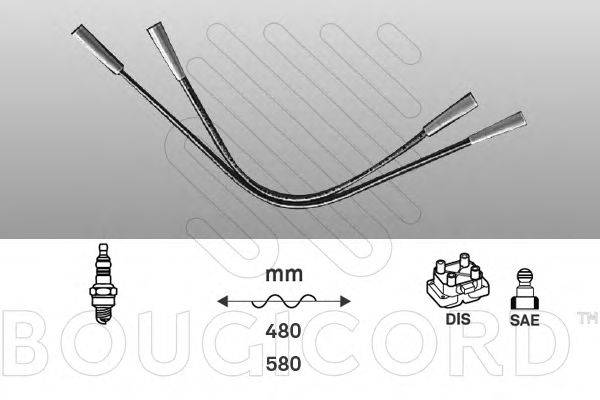 Комплект проводов зажигания 3104 BOUGICORD