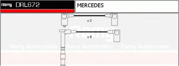 Комплект проводов зажигания DRL672 REMY
