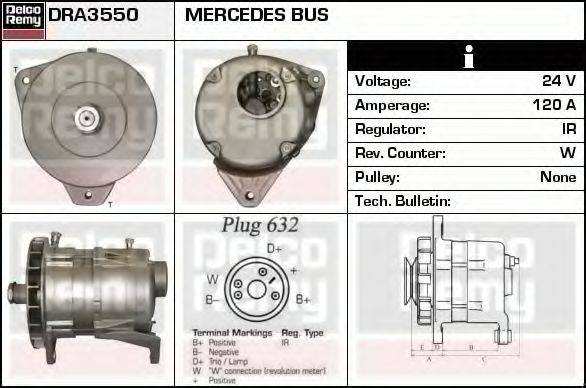 Генератор DRA3550 REMY