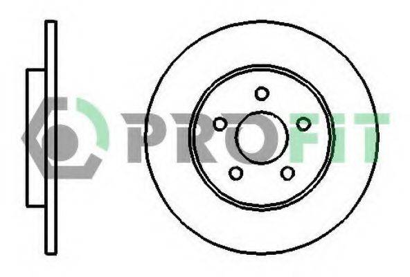 Тормозной диск 5010-1126 PROFIT