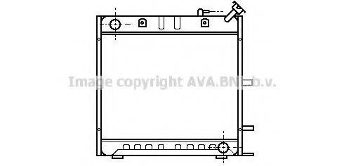 Радиатор, охлаждение двигателя FT2052 AVA QUALITY COOLING