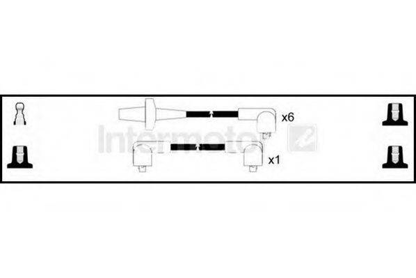 Комплект проводов зажигания 73327 STANDARD