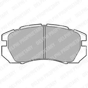 Комплект тормозных колодок, дисковый тормоз 35-0795 KAGER