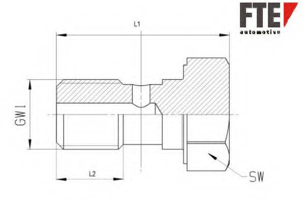 Болт A0196 FTE