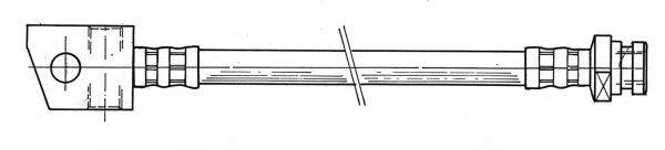 Тормозной шланг 510947 CEF
