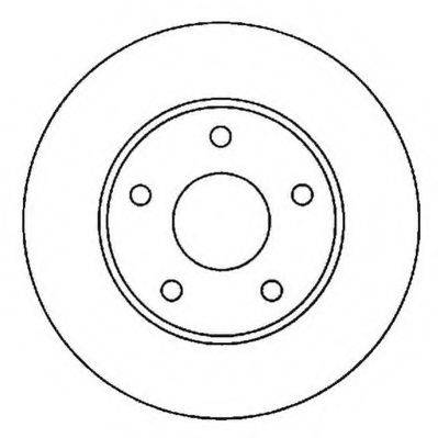 Тормозной диск 561950J JURID