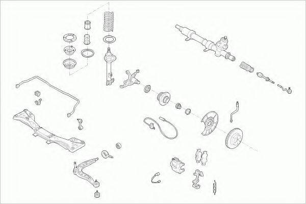 Подвеска колеса BMW-3COU-FB001 BOGE