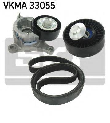 Поликлиновой ременный комплект VKMA 33055 SKF