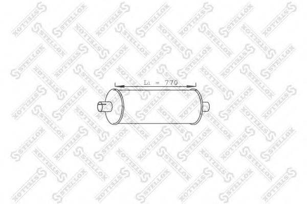 Глушитель 82-03061-SX STELLOX