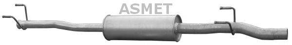 Средний глушитель выхлопных газов 02.059 ASMET