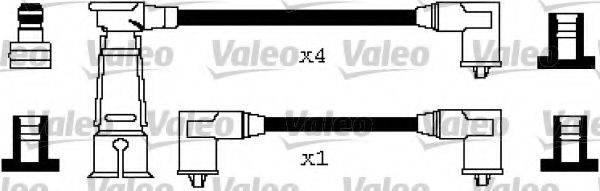 Комплект проводов зажигания 346265 VALEO